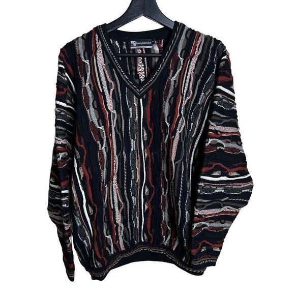 Vintage Purely Australian Coogi Like Sweater Small - Picture 1 of 6